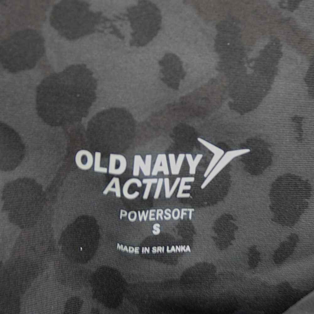 NWT Old Navy S Powersoft Leopard Leggings Extra High Rise Athleisure Gymcore - Picture 6 of 11